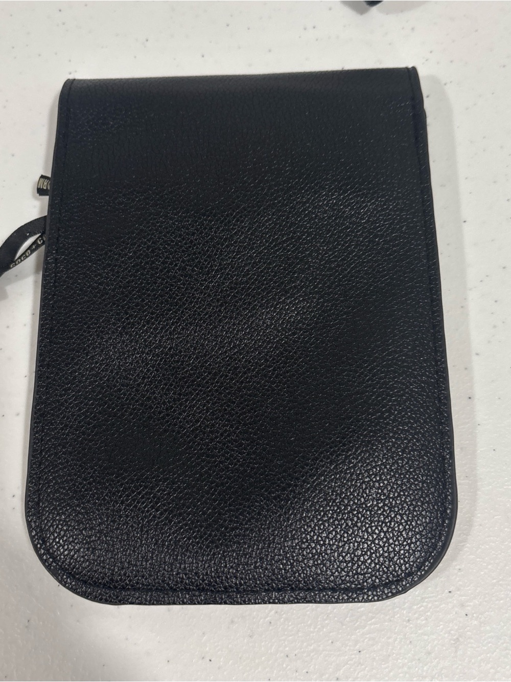 NWT Crossbody Phone Bag — Black with multi color Embroidered Paisley - Picture 5 of 5